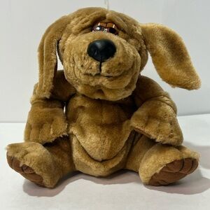 VTG Grand Ole Opry Blu Hound Dog Plush Stuffed Animal Toy Brown 24K 1995
